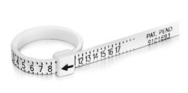 Tool used to measure ring size